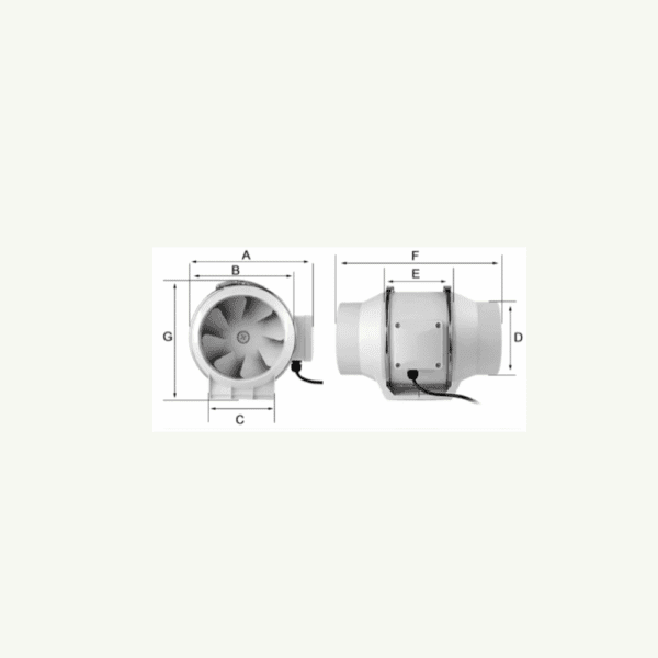 Best inline duct fan price in Bangladesh